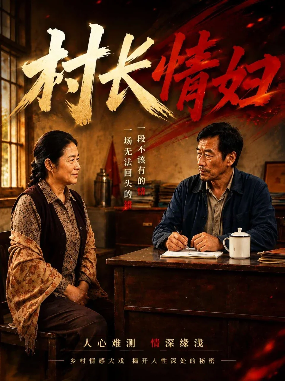 村长情妇封面背景