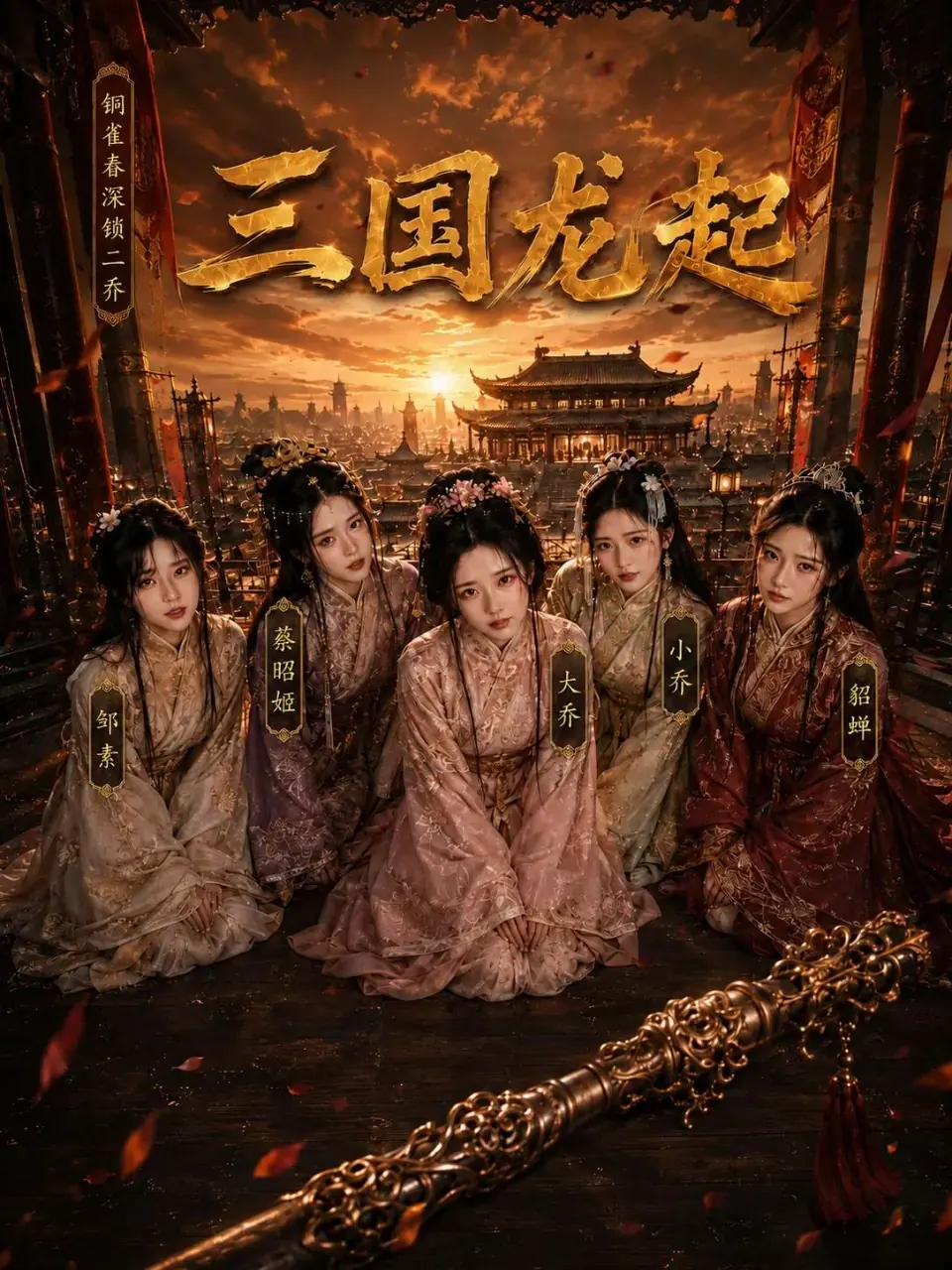 三国龙起封面背景